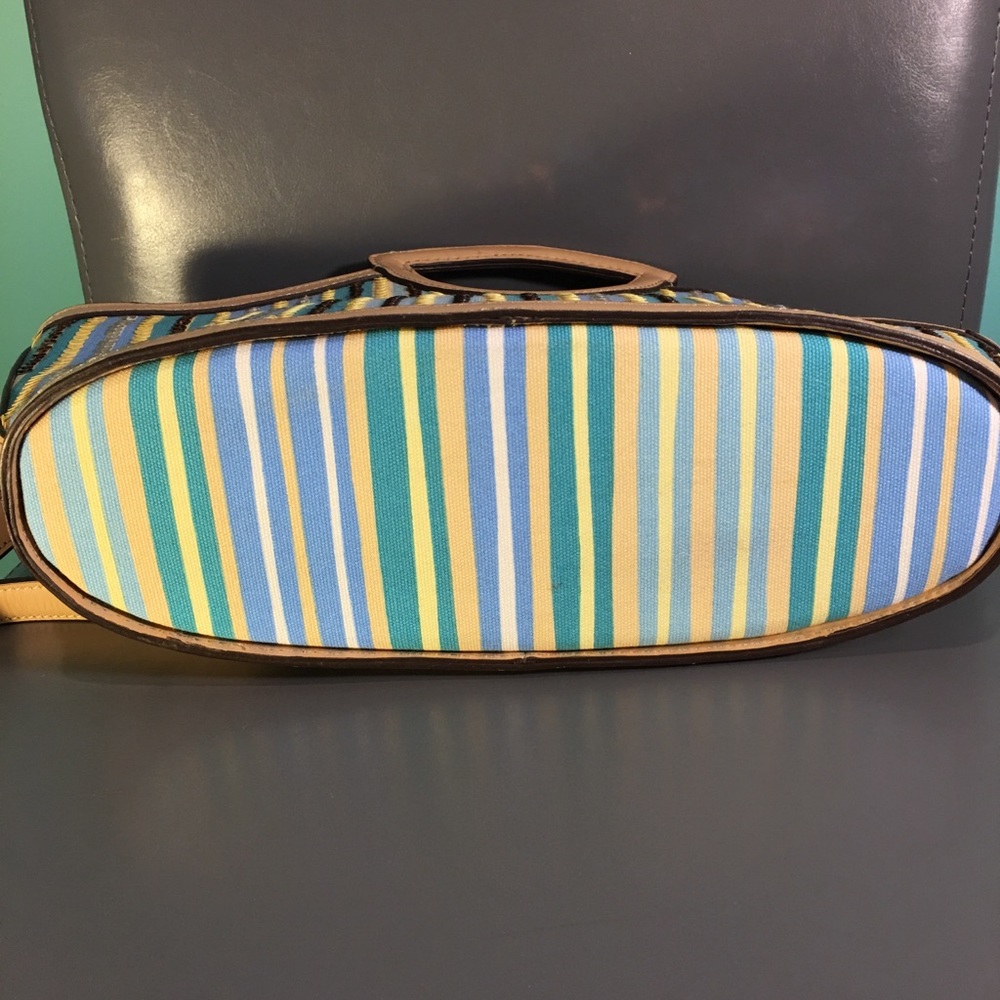 Sigrid Olsen Sequin Striped Handbag - image 3